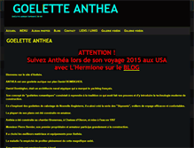 Tablet Screenshot of goelette-anthea.fr